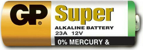 GP Μπαταρία Αλκαλική 23A High Voltage 12V ~ 55mAh