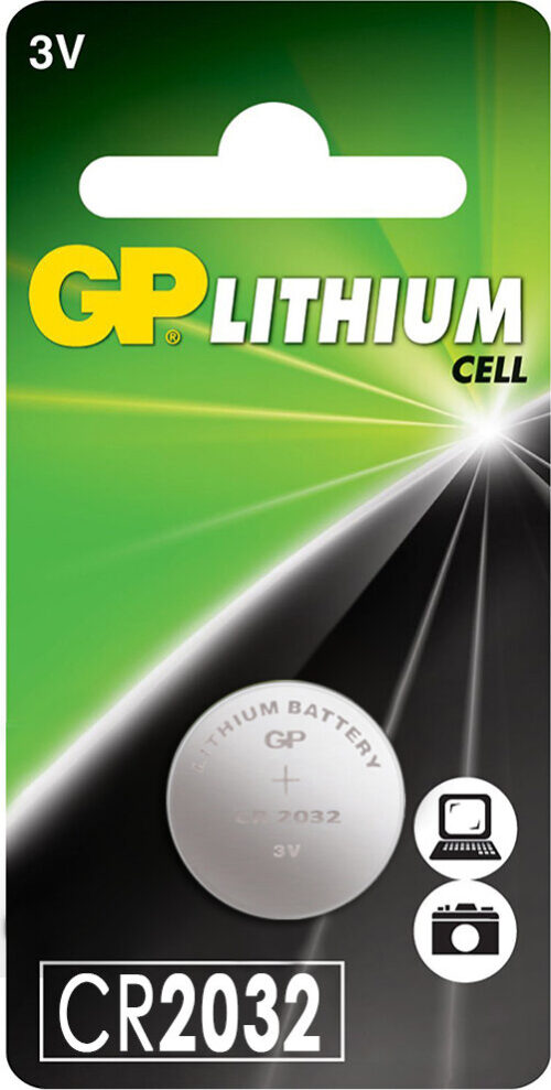 GP Μπαταρία Λιθίου CR2032 3V 210mAh