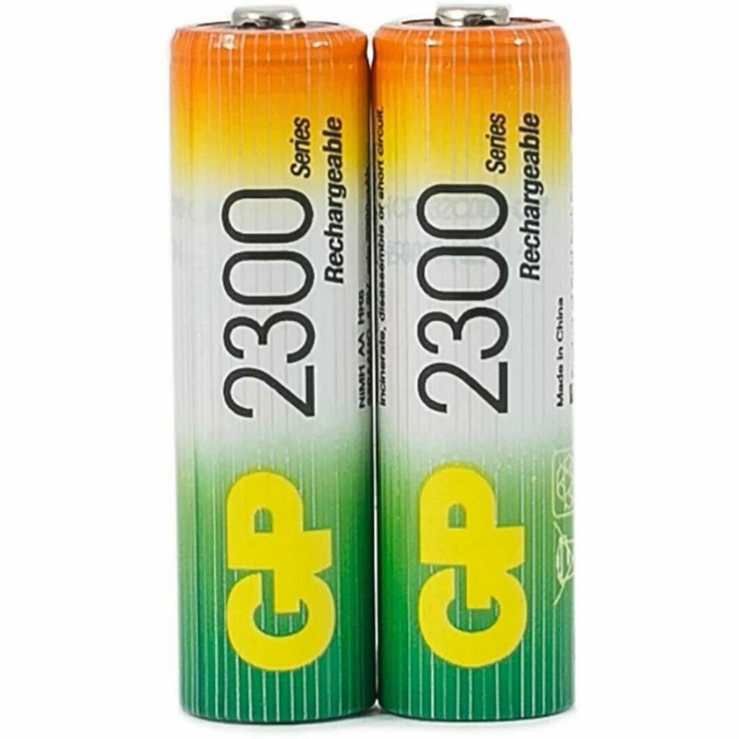 Gp Πακέτο 2 Επαναφορτιζόμενες AA 2300mah Nimh