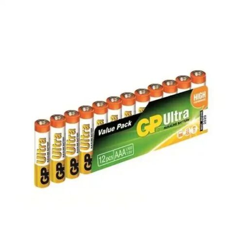 GP Ultra Αλκαλική AAA Πακ. 12 Τεμ. Shrink