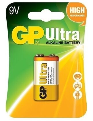 GP Ultra Αλκαλική 9V Μπαταρία