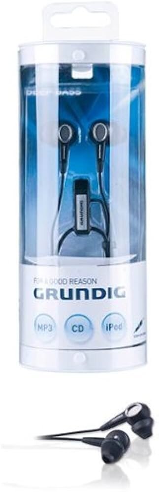 Grundig Stereo Headphones Deep Bass 3.5mm