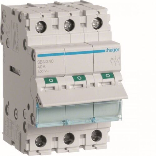 Hager Ραγοδιακόπτης 3p 40a Sd20340