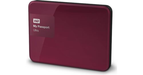 Hdd Wd My Passport Ultra 500gb Usb 3.0 Κόκκινο