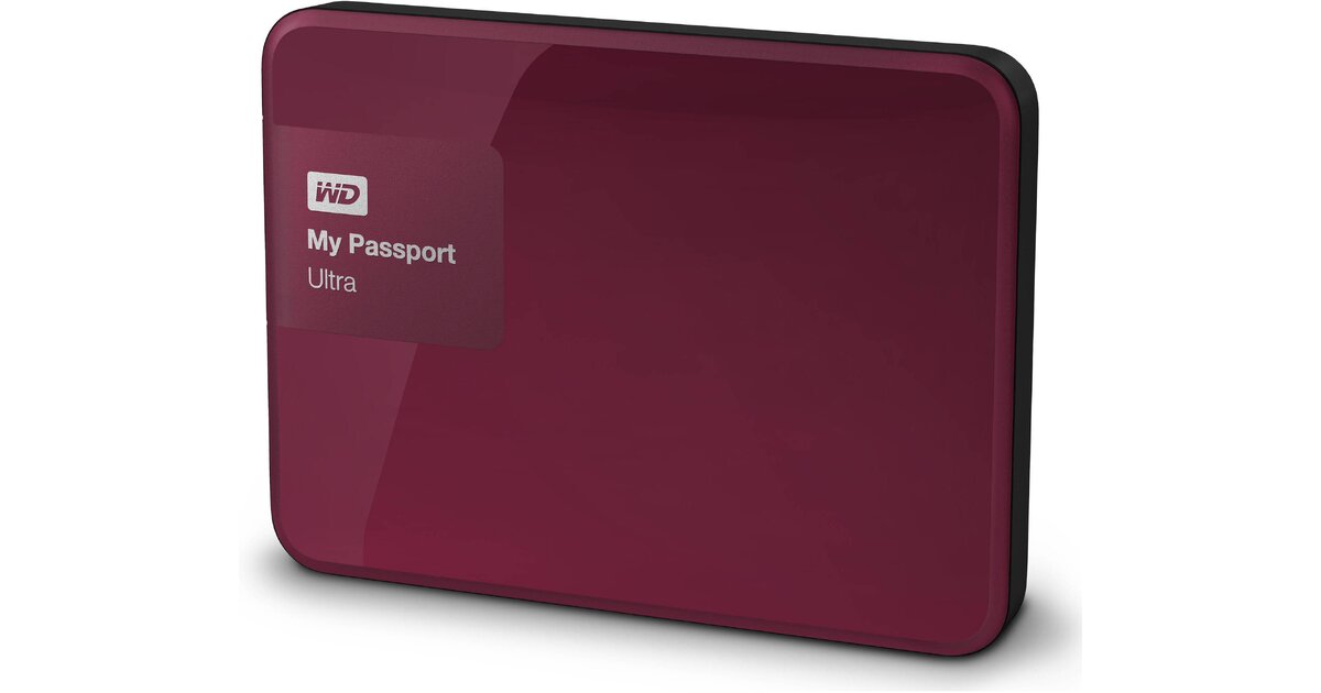 Hdd Wd My Passport Ultra 500gb Usb 3.0 Κόκκινο