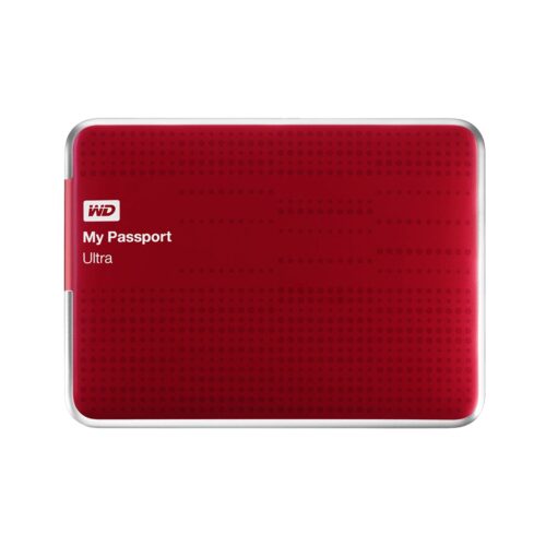 Hdd Wd My Passport Ultra Usb3.0 1tb Red