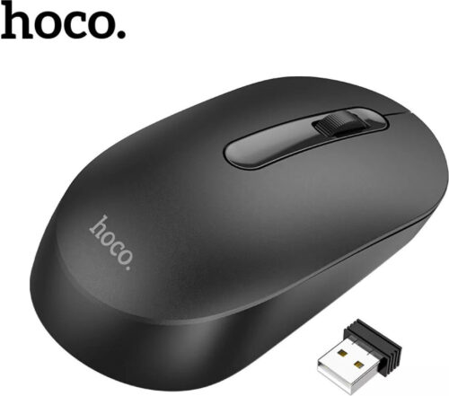 Hoco Ασύρματο Ποντίκι 2.4Ghz 1200DPI GM14 Μαύρο