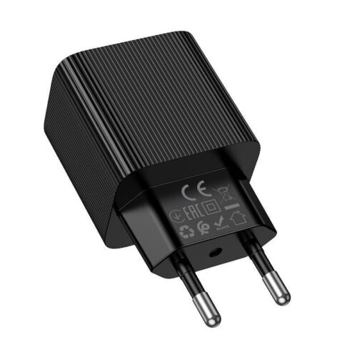 Hoco Dual Port Charger 30W USB-A & USB-C CS84A