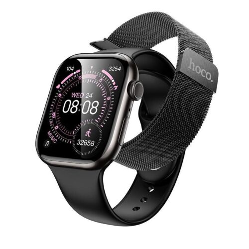 Hoco Y42 Smartwatch Call Version Μαύρο