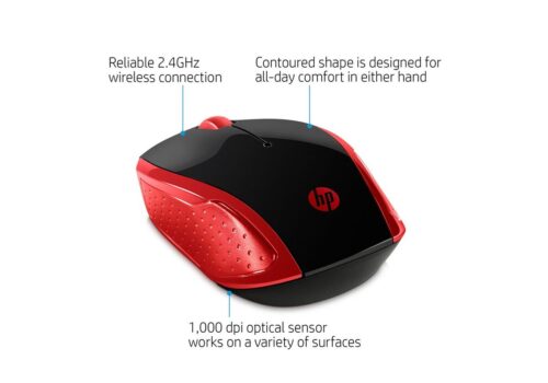 HP Ασύρματο Ποντίκι 200 1000 Dpi