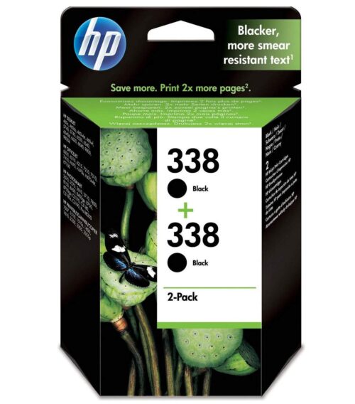 HP CB331EE 5740/6540 No. 338 Black (2 Pack)