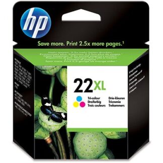 Hp Color Ink Crtr No22xl