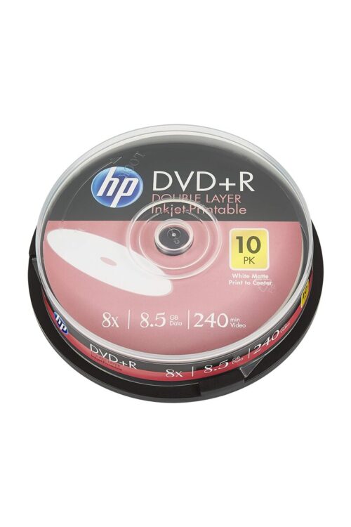 Hp Dvd+R Dual Layer 10-Pack 8.5gb