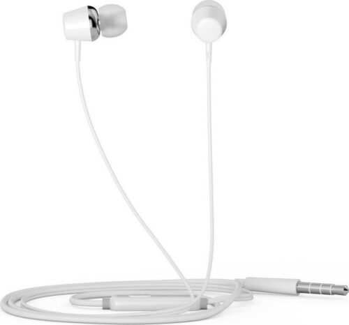 HP In-ear Handsfree με Βύσμα 3.5mm λευκό DHE-7000