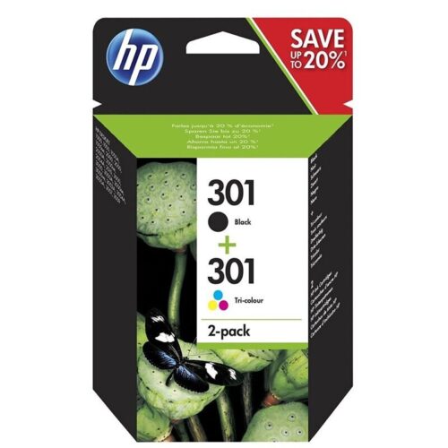 HP Μελάνι Inkjet No.301 Combo 2-Pack