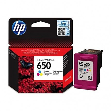 HP No. 650 Tri-Color ink crtr orig. CZ102AE - DJ2515 CLR