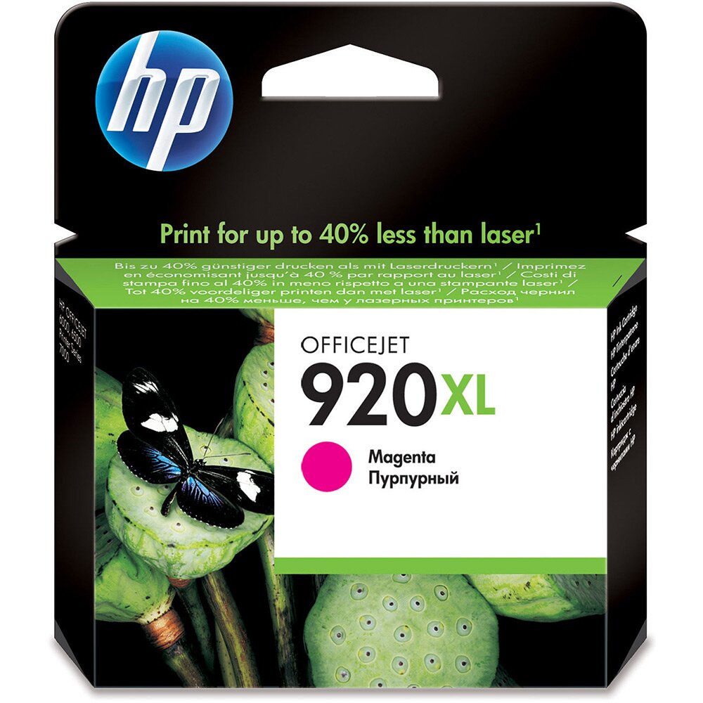 HP No. 920XL Magenta Ink Cartridge for OfficeJet Pro 6500