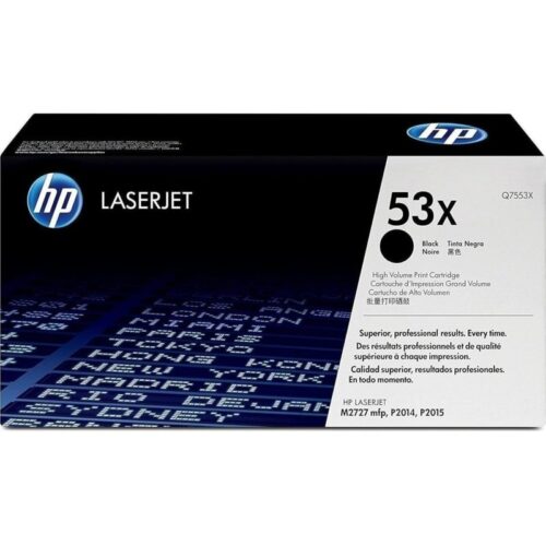 Hp Q7553x Toner Black Laserjet 2015