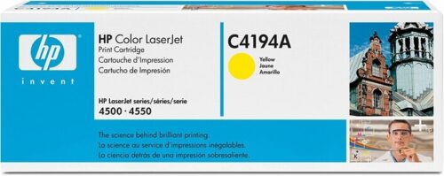 Hp Toner Cartridge Hpc4194a Lj Col. 4500 Yellow