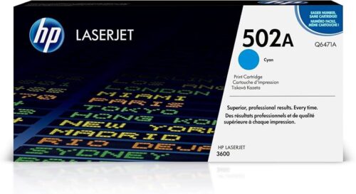 HP Toner Crtr Lj Col 3600 Cyan
