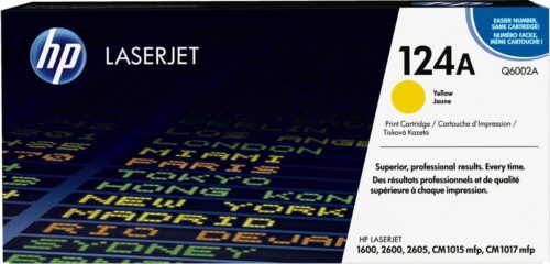 Hp 124A Yellow Toner