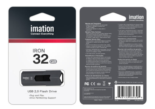 Imation Usb Flash Drive Iron 32GB USB 2.0 Γκρι