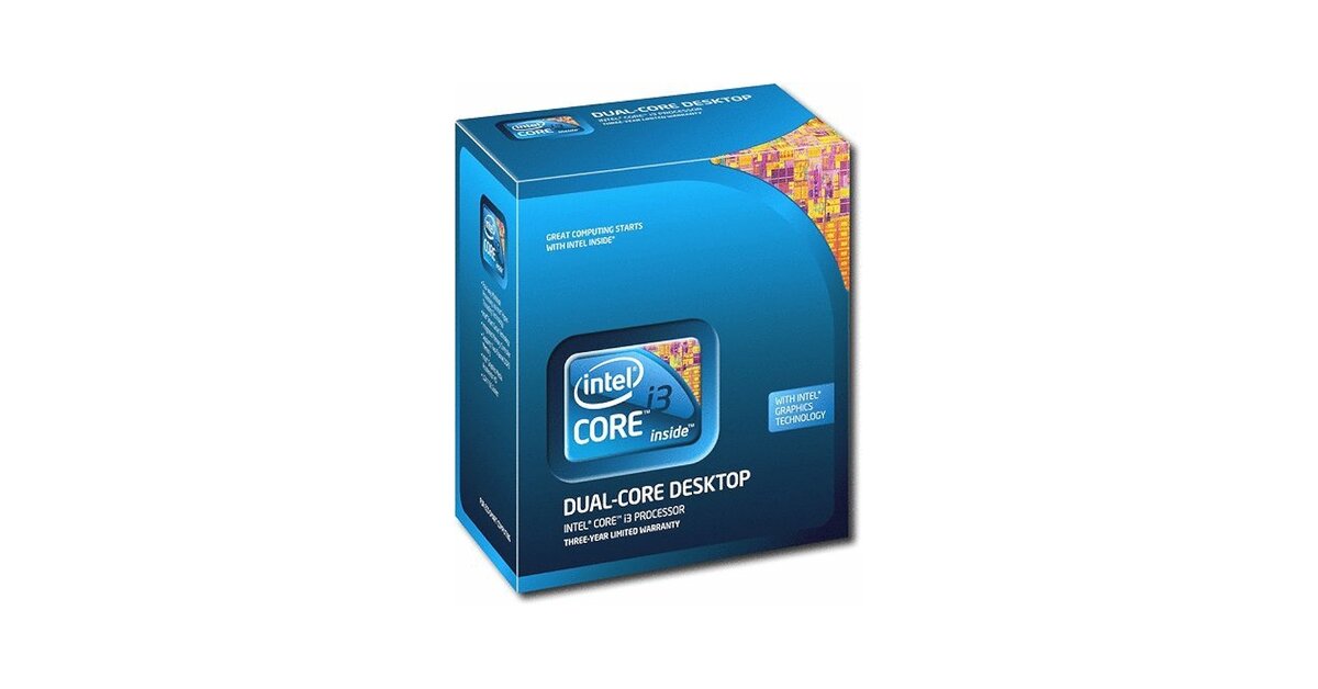 Intel Core i3 3.20GHz LGA1156, 4MB Cache, 2.5 GT/s Bus