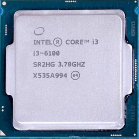 Intel Cpu Core I3 6100 3.70ghz 3mb Cache Lga1151