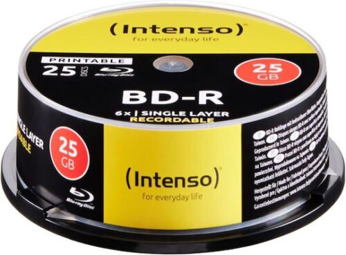 Intenso CD-R 25GB 25τεμ Cake Box