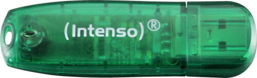 Intenso USB 2.0 Stick 8GB Rainbow Line Green