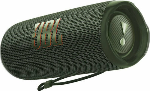 JBL Flip 6 Αδιάβροχο Ηχείο Bluetooth 30W με Διάρκεια Μπαταρίας έως 12 ώρες πράσινο