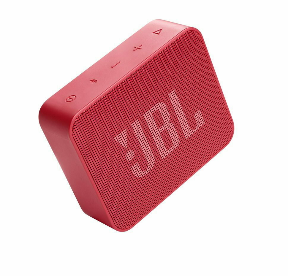 JBL® Go Essential Αδιάβροχο Ηχείο Bluetooth 3.1W με Διάρκεια Μπαταρίας έως 5 ώρες, κόκκινο