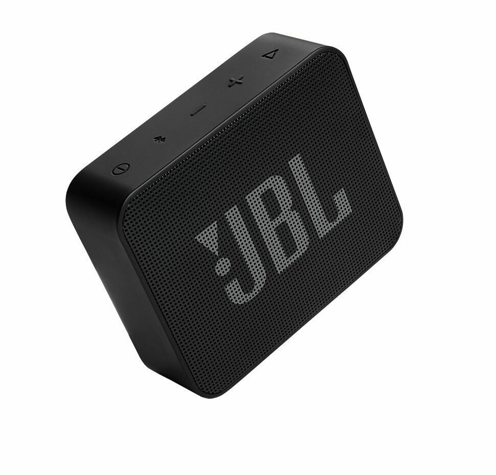 JBL® Go Essential Αδιάβροχο Ηχείο Bluetooth 3.1W με Διάρκεια Μπαταρίας έως 5 ώρες, μαύρο