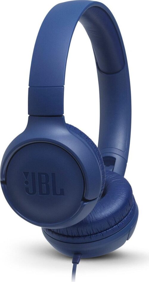 JBL® Tune 500 OnEar Universal Headphones 1-button Mic/Remote μπλε