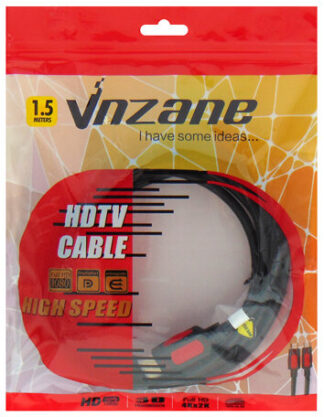 Καλώδιο HDMI-HDMI 1.4V Κόκκινο/Μαύρο 1.5m CCS CLB VZN