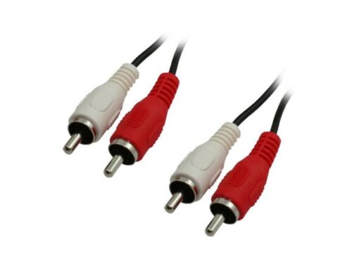 Καλώδιο Ήχου 2RCA-2RCA M/M 1.5m RC019 LZ