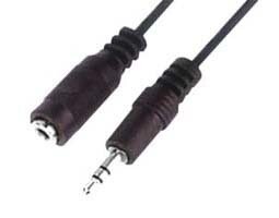 Καλώδιο Ήχου 3.5mm Stereo M/F 3.0m Xj-Q006 Rc088 Lz