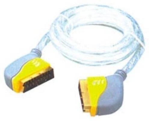 Καλώδιο SCART-SCART Φ7 Διαφανές 1.5m A8005-12 D&S