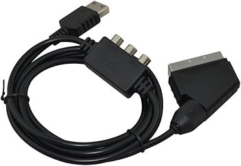 Καλώδιο για Sega Dreamcast Official Scart Tv Cable Lead Dc Genuine Console Av Adapter