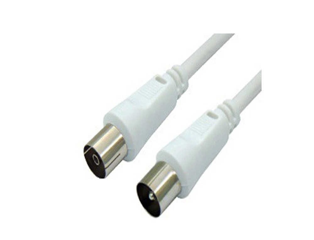 Καλώδιο Tv Pal M/F 1.5M Λευκό Rc065 (Q128) Yt