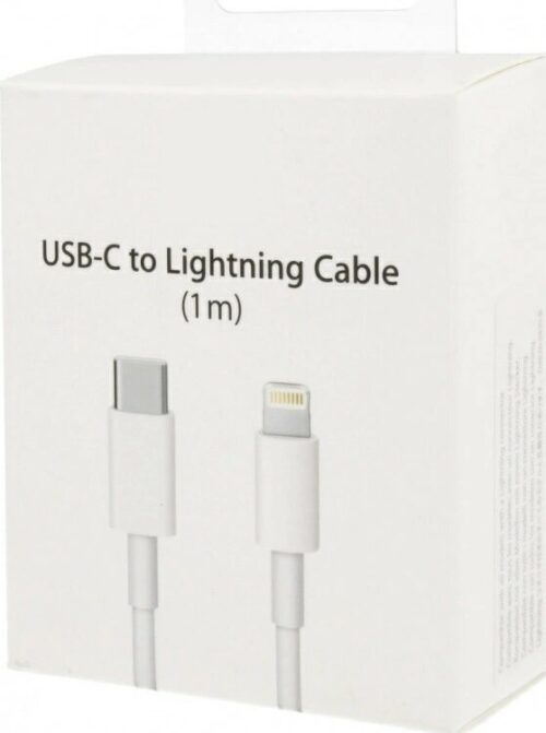 Καλώδιο Type-C σε Lightning 1m λευκό