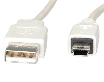 Καλώδιο Usb 2.0 Σε Μίνι 5Ριν 1,8Μ White - S3142-250