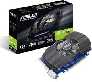 Κάρτα Γραφικών (VGA) Nvidia Asus GeForce GT 1030 Phoenix OC (2GB, DDR5, 64bit)