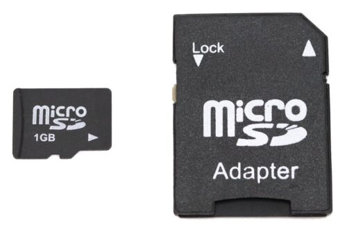 Κάρτα Μνήμης A-Data microSD 1GB + 2 Adapters