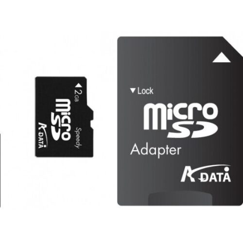 Κάρτα Μνήμης Adata microSD 2GB + Adapter