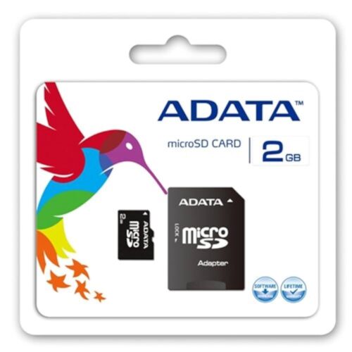 Κάρτα Μνήμης Adata Mini Sd 2gb + Adaptor