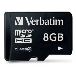 Κάρτα Μνήμης Verbatim microSD 8GB Class 4
