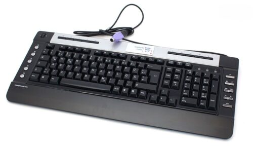 Keyboard Genius PS/2 Slim Black SlimStar 250