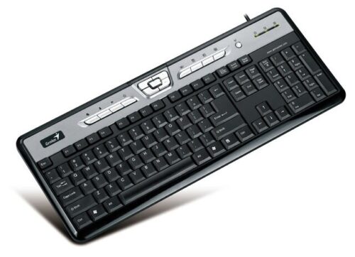 Keyboard Genius PS/2 Slim Waterproof Antibacteria SlimStar 311