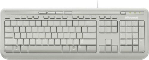 Keyboard Ms Wired 600 white Us